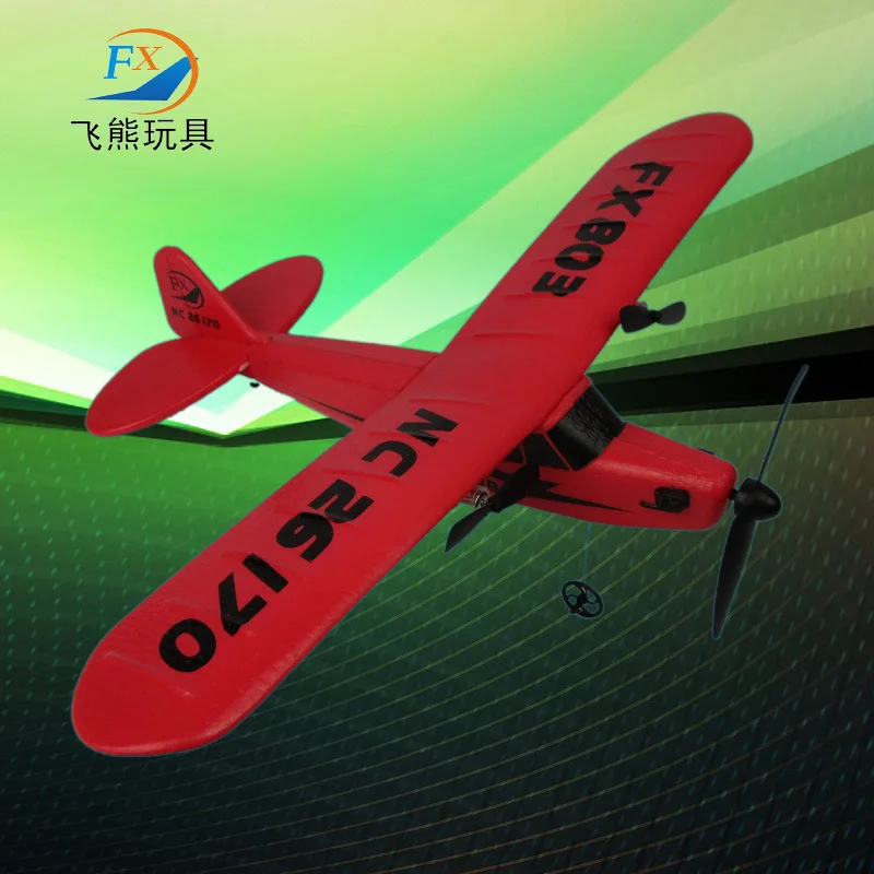 

Flying Bear Fx-803 Remote Control Glider EPP Foam Fixed-Wing Red Remote Control Aircraft Airplane Model Toy