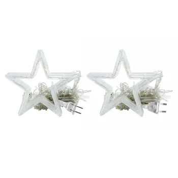 

Star Moon LED Curtain Light 8Mode String Home Lamp for Festival Decoration