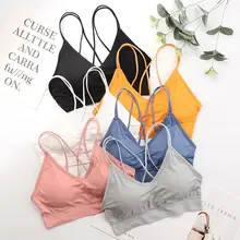 Спортивный бюстгальтер из шелка с антибликовым покрытием, бюстгальтер-стрейч с двойными лямками на спине