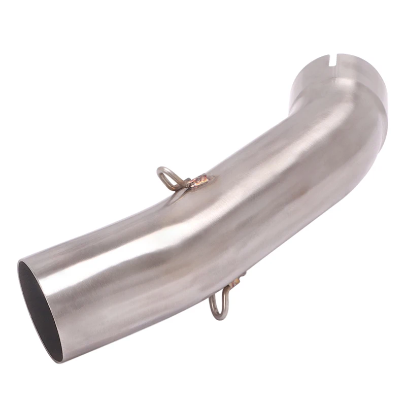 For Duke KTM 390 Adventure Husqvarna401 Motorcycle Exhaust Middle Link Pipe Escape Moto 51mm Muffler Carbon Fiber Heat Shield - Image 3