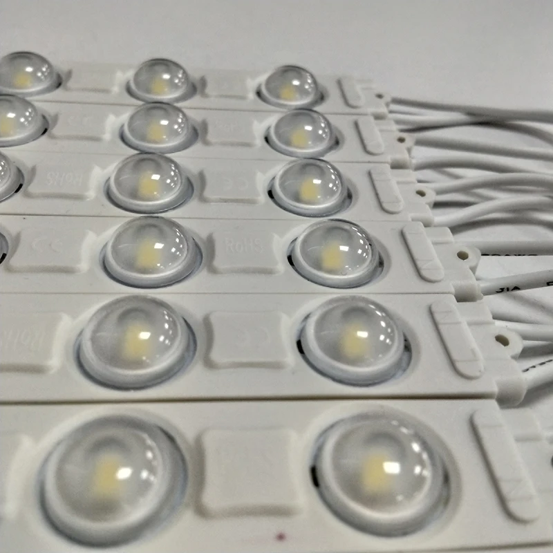

LED Module Light 220V 3LED Injection LED Module White 5PCS 10PCS 15PCS 20PCS/lot Super Bright Professional Wall Kitchen Light