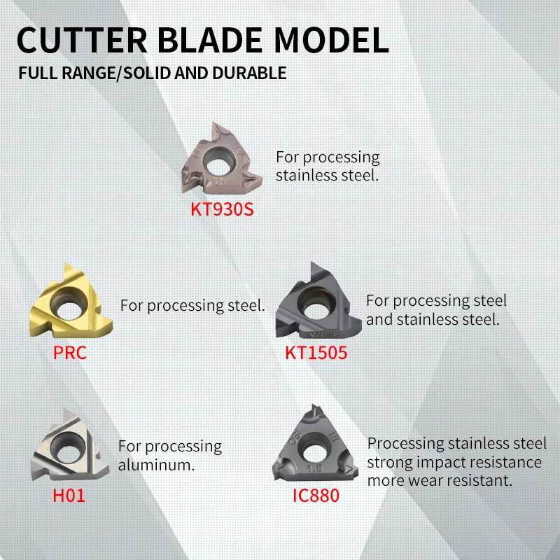 Inserts Carbure Support Tournage Intérieur SNR0013M16 + 10 16IR AG60 - Pour Filetage CNC, Acier 40Cr Outil Tour à Métaux