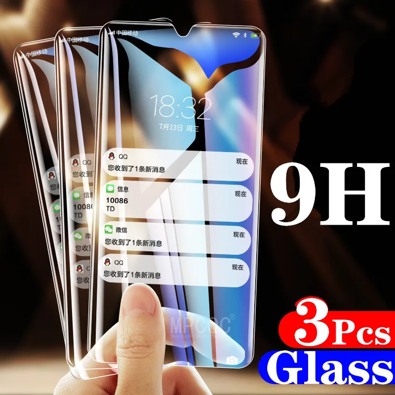 

3Pcs Protective Glass for Samsung Galaxy A50 A30 A70 A80 A90 Screen Protector 2.5D Tempered Glass for Samsung A10 A20 A40 A30s