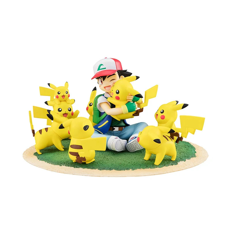 Takara Tomy карманные куклы-монстры игрушки для детей Покемон, монстр 15 см Эш Кетчум, Пикачу Коллекционная Фигурка героя