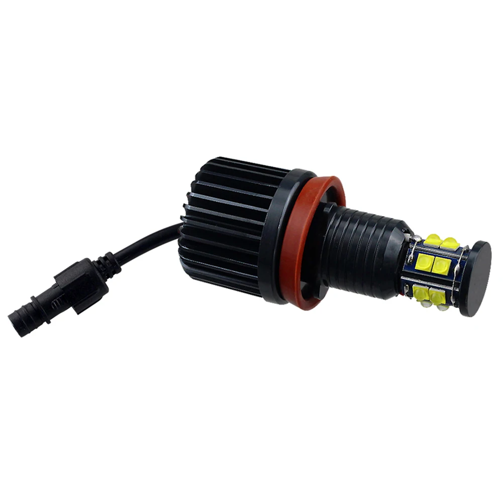 Farol de Led Olhos de Anjo 6500k para Bmw Automotivo Halo Anel Lâmpada E92 E93 E63 Lâmpadas E70 Acessórios Automotivos Interior h8 120w 12 Lâmpadas do farol do carro (LED)