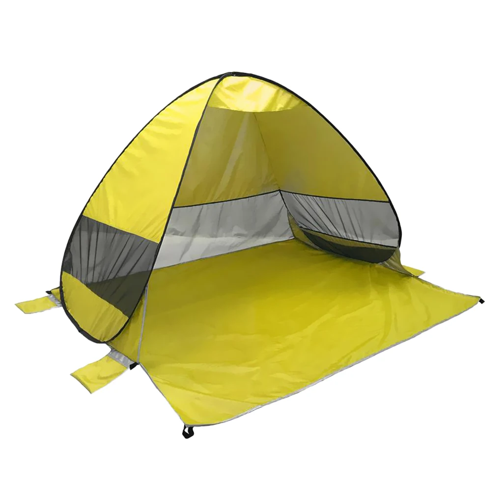 Automatic Instant Pop Up Beach Tent Sun Shelter Anti UV Camping Canopy Sunshade Cabana set up in seconds