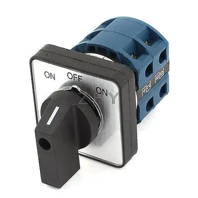 

SZW26-25B202/2 Universal Changeover Rotary Cam Combination Switch 690V ON/OFF/ON