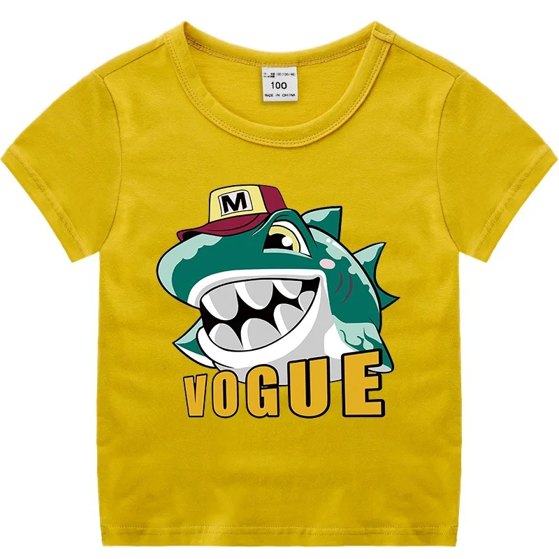 Summer Kids Boys T-shirts Cotton Tops Tees Transformer Baby Boys T shirt Short Sleeve Costume Kids Clothes Children Clothing