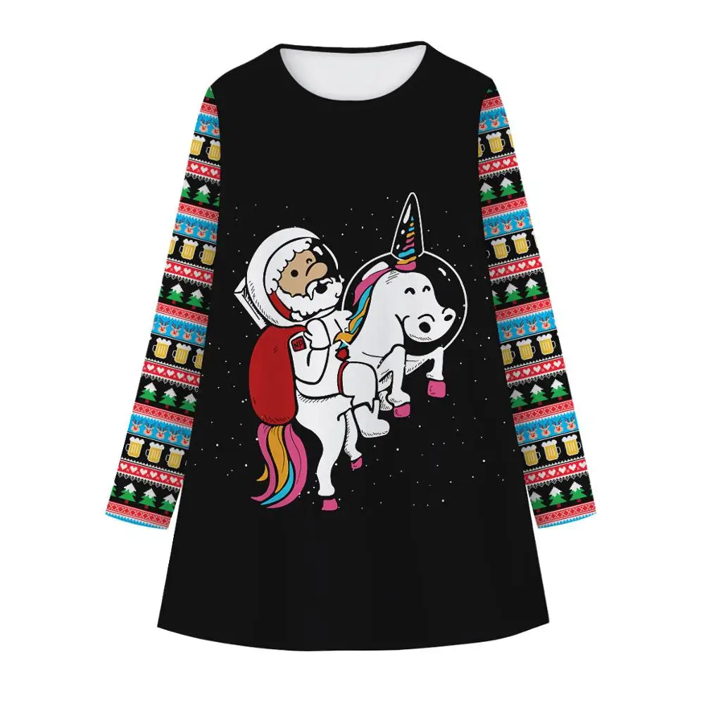 as picture Cartoon Princess Party Costume Kids Clothes Big Girls Dress Children Long sleeve Clothing Girls Teens Christmas Dresses - Цвет: as picture