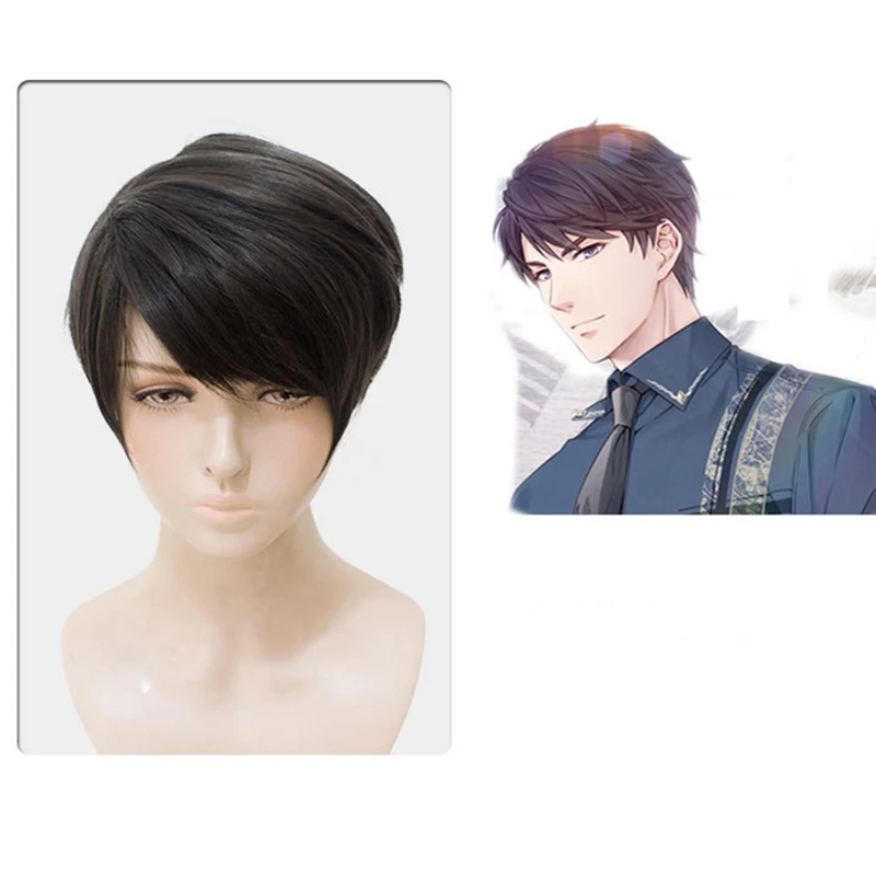 Игра Mr Love queen's Choice Косплей парики Kiro Victor Gavin Lucien Косплей термостойкие искусственные волосы для париков Хэллоуин Вечерние - Цвет: 4