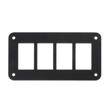 Алюминий кулисный переключатель Панель 2/3/4/6 способ Корпус держатель для автомобиля Лодка Авто Запчасти