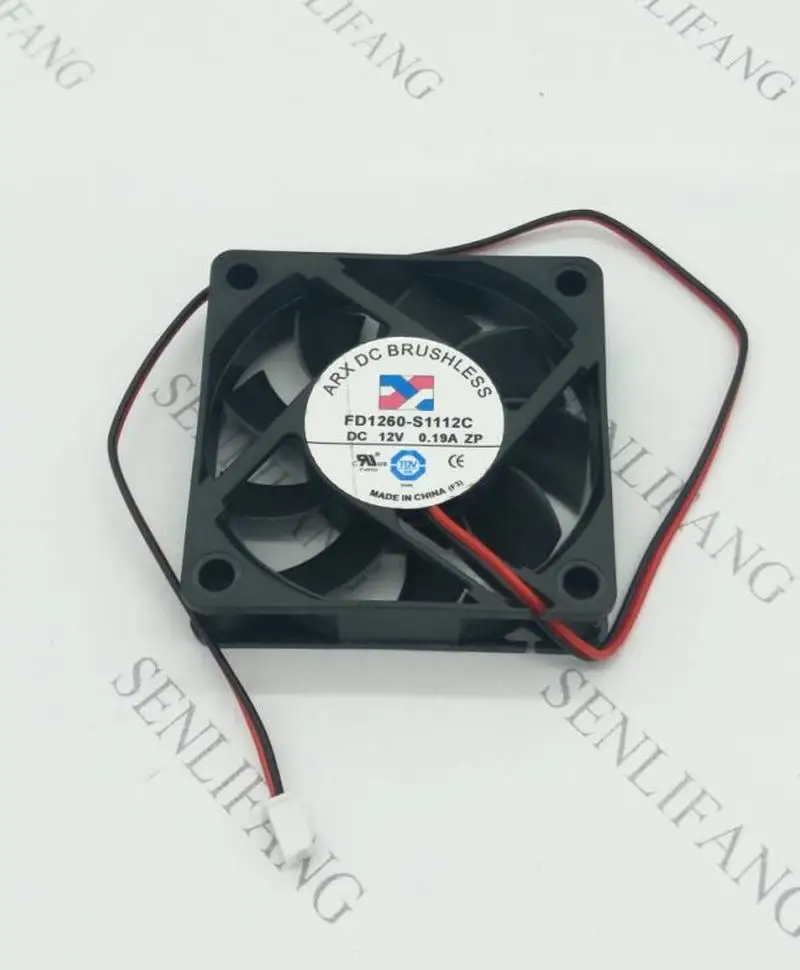Для ARX FD1260 S1112C DC 12V 0.19A 60X60X15mm кулер для сервера Бесплатная доставка|Чистящие