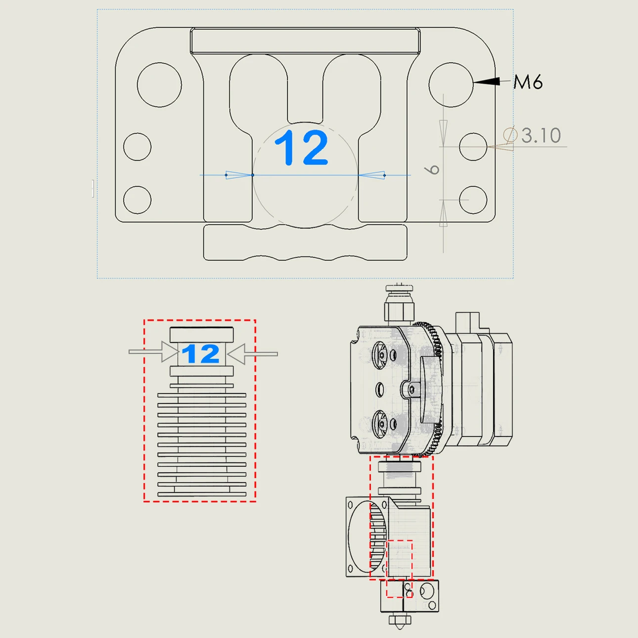 ENDER3, EnDER 3, 5, PROPRO Upgrade