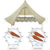 ASTAGEAR firstsnow ul pyramid tent 2 person waterproof teepee shleter for camping hiking ► Photo 3/6