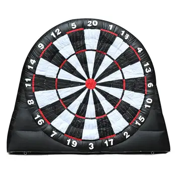 Best 4 Meter Huge High Inflatable Dart Board Soccer Game Inflatable Football Dart Board With 220V Air Blower Outdoor Sports Toys