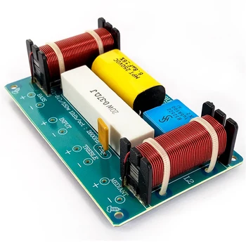 

1PC High quality 3 Way Audio Filter,Treble Alto Bass Speaker Crossover Frequency Divider,Durable High power Electronic Component