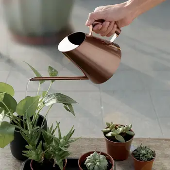 

Stainless Steel Watering Kettle Long Mouth Watering Can Green Plant Sprinker Flower Water Sprayer Different Size Watering Pot