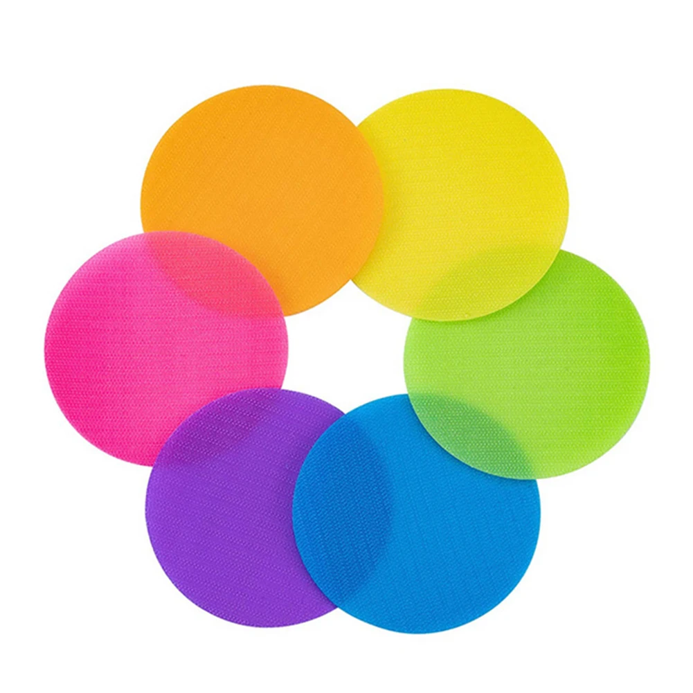 

30pcs Reusable Spot Sit Markers for Carpet Floor Spots for Classroom Kids and Teachers
