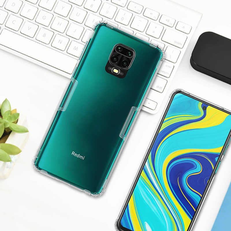 Чехол для xiaomi redmi note 8 pro чехол Nillkin Nature прозрачный мягкий силиконовый из ТПУ