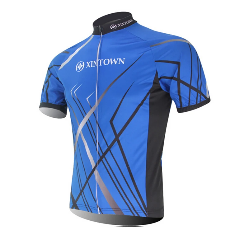 CC0195 XINTOWN, Мужская велосипедная майка, Ropa Ciclismo, летняя, короткий рукав, mtb, рубашка, дорога, горный велосипед, команда, быстросохнущая, велосипедная майка, топы - Цвет: CC0195