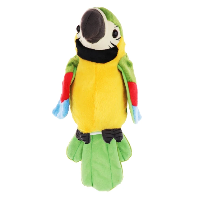 TALKING PARROT - Repeats What You Say Electronic Pet Plush Interactive Toy 4