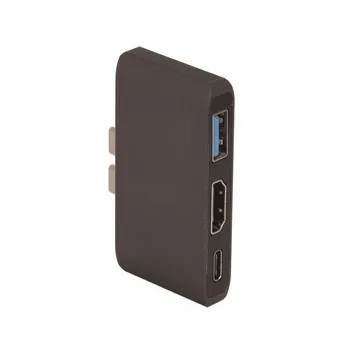 

Uosible USB HUB C To HDMI 4K HD Adapter USB-C 3 Dock With PD USB3.0 Z902