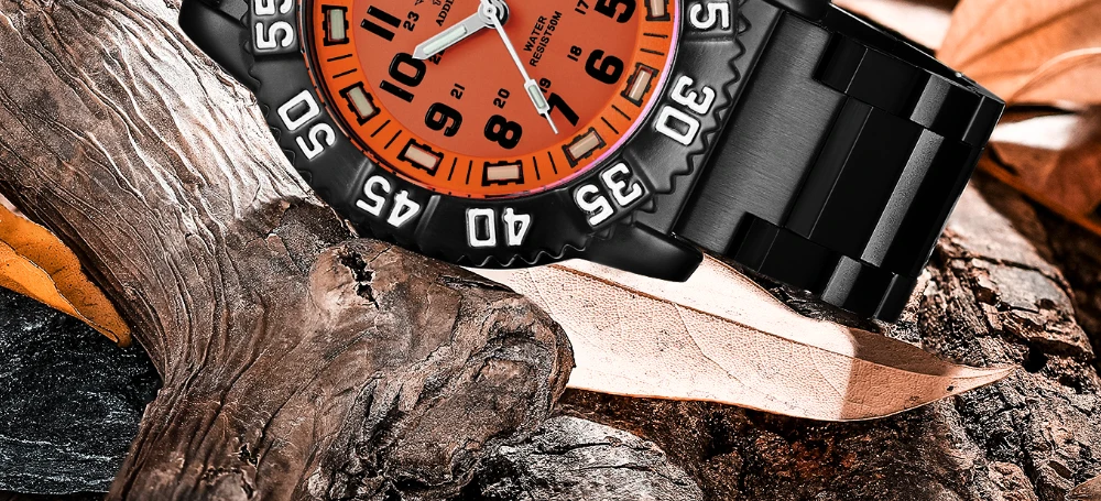 Addies Men Military Outdoor gear Watch 50m Waterproof Luminous Wristwatch relogios masculino Sport stainless steel Men's watches