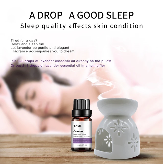 Lavender Essential Oil For Stress Relief, Sleep and Relaxation