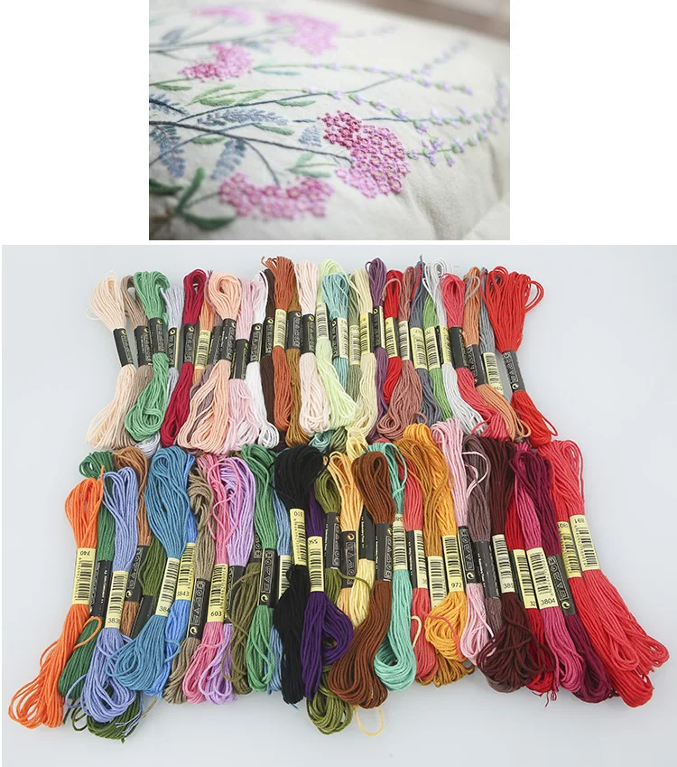 

ONEROOM CXC 10 pieces cross stitch threads / cross stitch embroidery thread / Custom threads colors 05 9