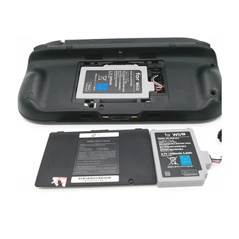 

3.7V 3600mAh Rechargeable Battery Pack for Wii-U GamePad Joystick Repair Pack Replacement Bateria for Game Controller