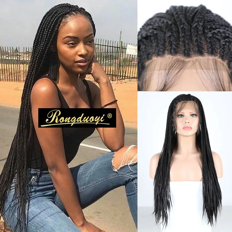 braid front lace wig