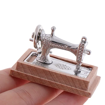 

Hot sale 1:12 Dollhouse Miniature Furniture Sewing Machine Tailor Toy Doll House Decor