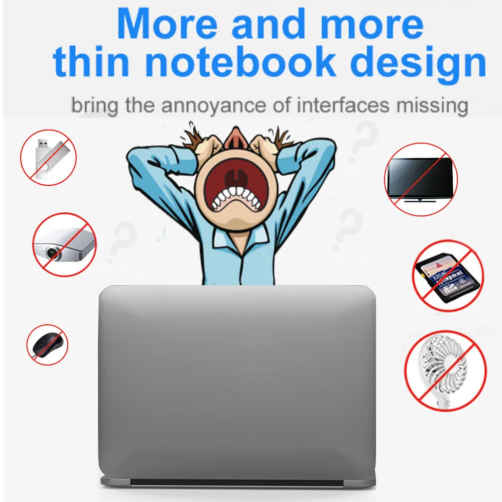 USB C к HDMI 4K+ RJ45 LAN сеть+ USB 3,0+ type C адаптер конвертер AC1403 18Nov06