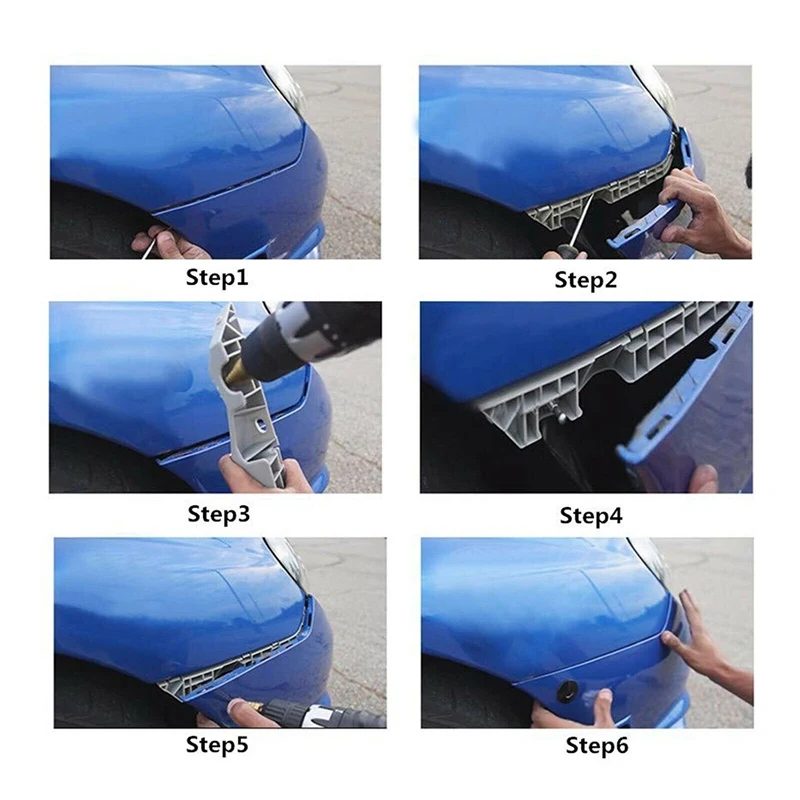 Hood Pins Lock 4X Quick Release Push Hood Latch Button Car Pin Bonnet Bumper Clip Latches