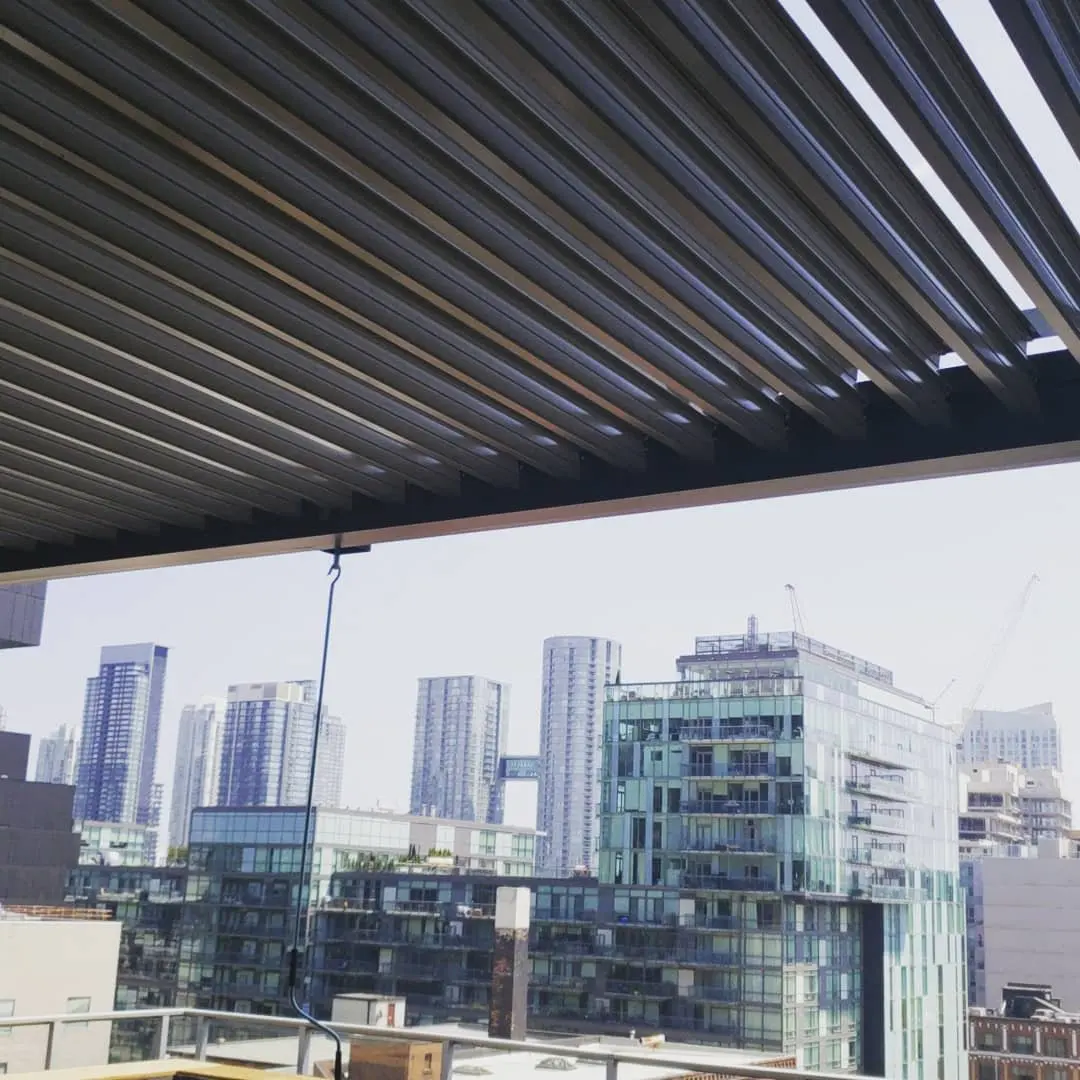 New Design Outdoor Pergola Waterproof Aluminum Pergola for Garden