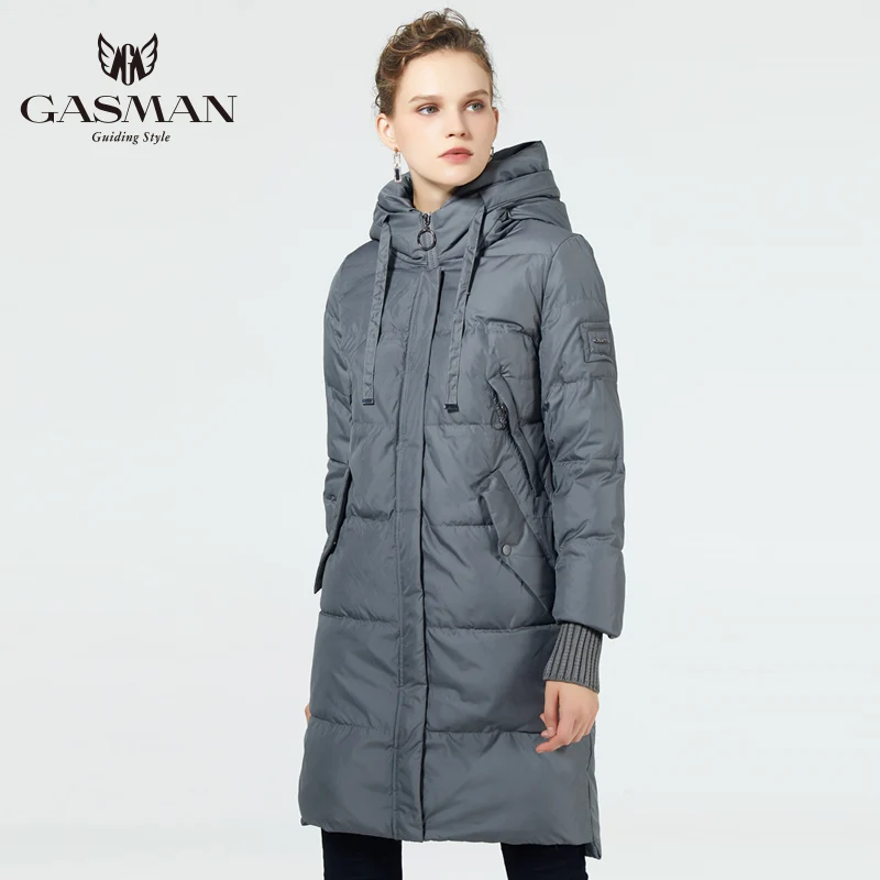 Koop Gasman 2019 Winter Jas Vrouwen Nieuwe Parka Vrouwen 2019 Merk Jassen Hooded Dames Jassen Vrouwelijke Parka Dikke Gewatteerde Voering Winter