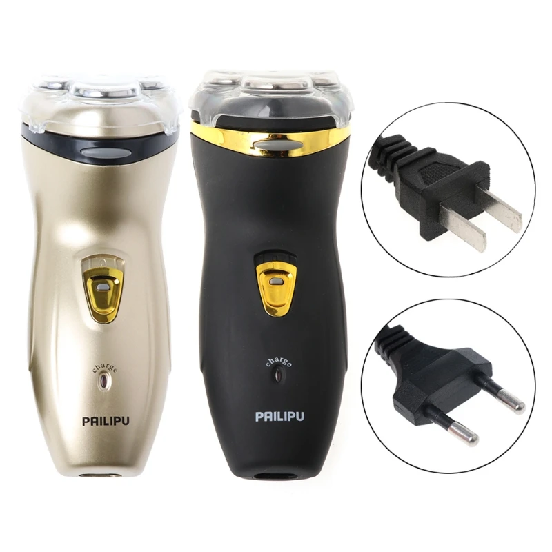 

Electric Shaver Beard Razor Men Rechargeable Washable Cordless 3D Triple Rotary