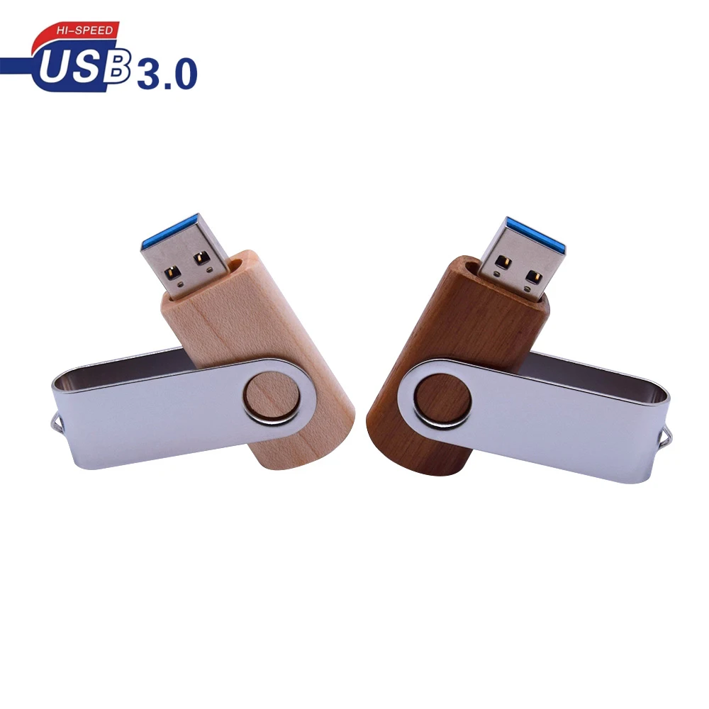 Пользовательский логотип более 10 шт. Бесплатная Usb 3 0 вращающаяся плакированная