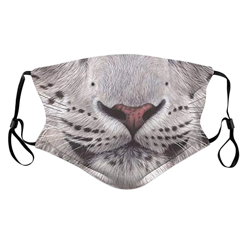 Противопылевая маска для взрослых мужчин и женщин двухслойная забавная защиты