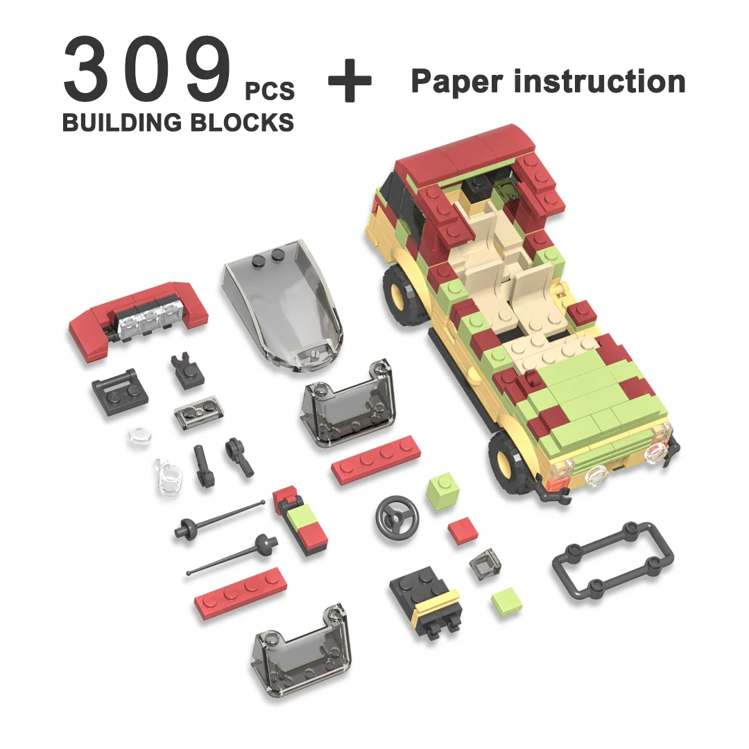 MOC-Multi Tipo Speed Car Building Blocks Kit,