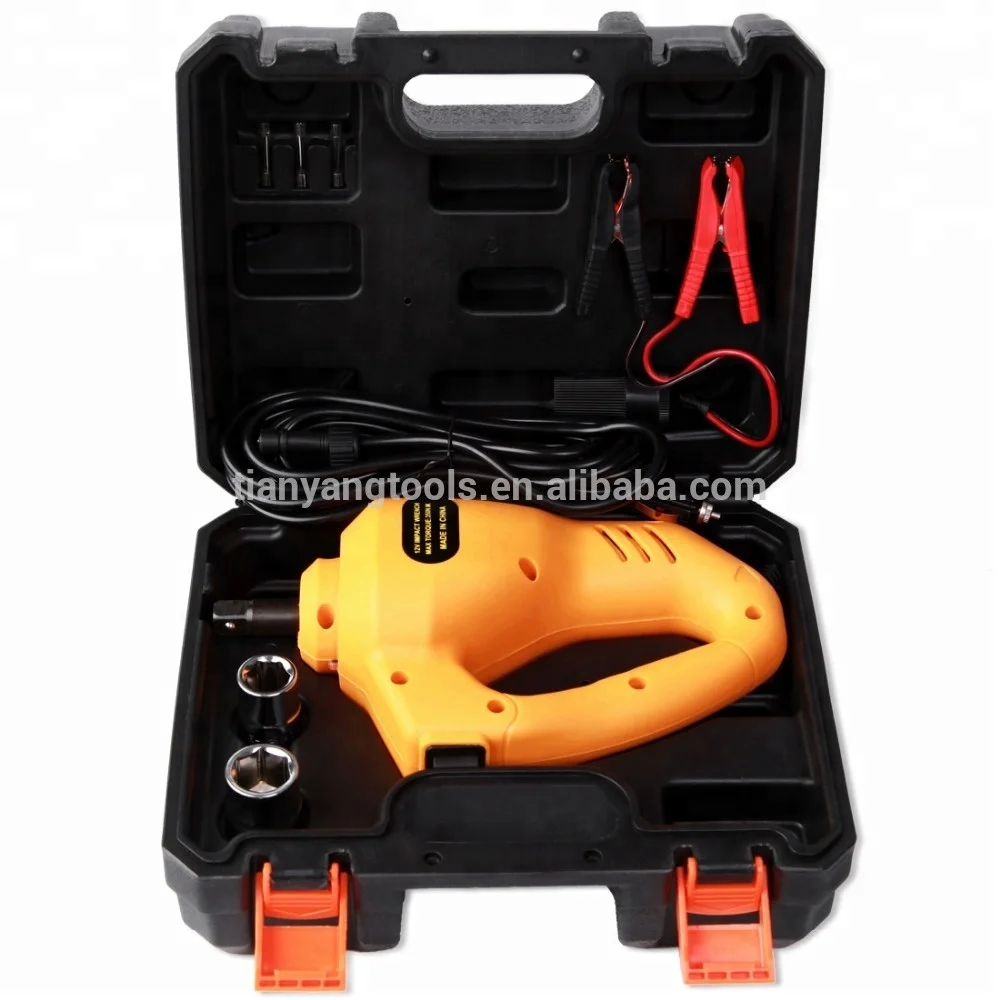 

CE ISO DC12V Mini Portable Adjustable Emergency Car Tyre Quick Change Electric Impact Wrench for OEM