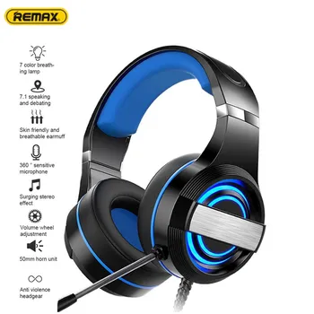 

Wired Stereo Gaming Headset Noise Canceling LED Light Surround Sound Headphone
