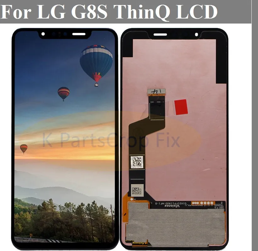 

Tested For LG G8s ThinQ LCD Display with Touch For LG G8s ThinQ Screen Digitizer Assembly For LG G8s LCD Screen Display