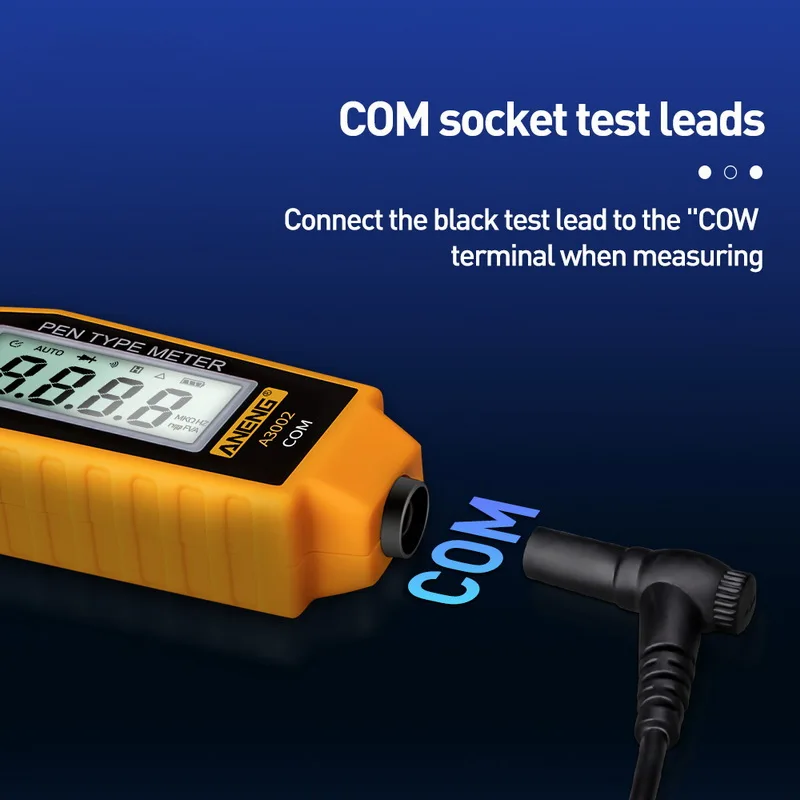 A3002 Digital Multimeter Pen Type 4000 Counts with Non Contact AC/DC Voltage Resistance Diode Continuity Tester Tool