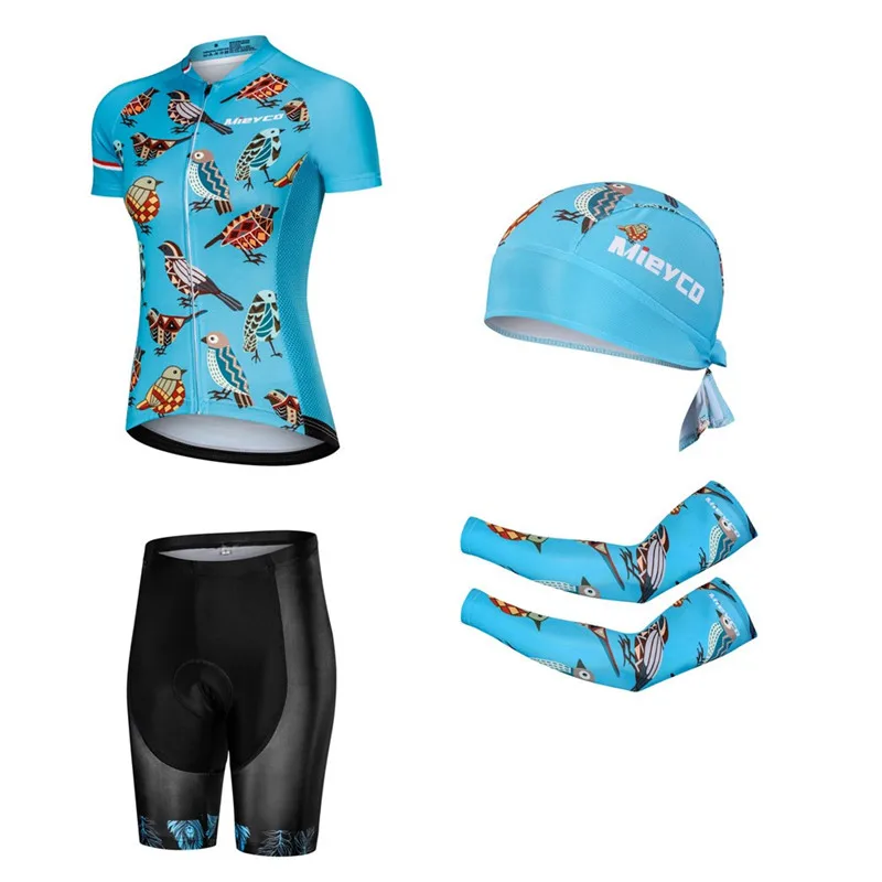 9 Женская велосипедная одежда лето maillot ciclismo Велоспорт Джерси Набор велосипедная профессиональная команда горный велосипед униформа Одежда для верховой езды - Цвет: 9