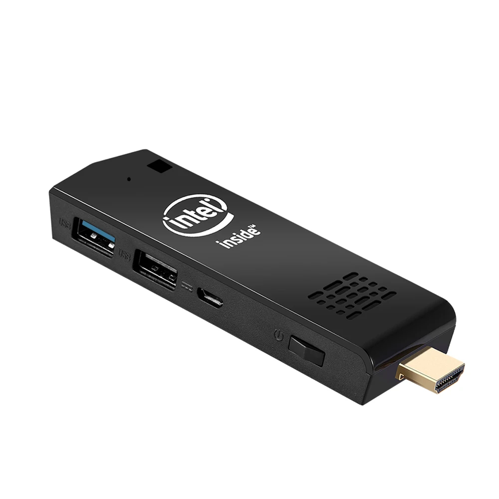 Фабрика W5 pro pc dongle tv box Intel X5 Z8350 четырехъядерный T6 win 10 Мини ПК intel pc stick