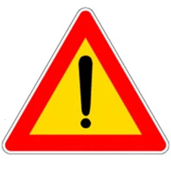 

CARTELLO STRADALE PERICOLO GENERICO 3G EAN: 8012947689851
