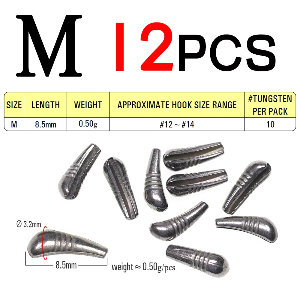 10 Corps En Tungstène 8mm Pour Pêche à La Mouche - Nymphes, Gammares, Scuds