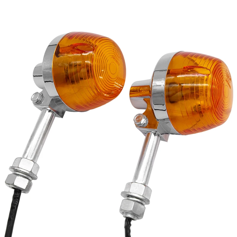 2X Turn Signal Light 8mm 12V For Honda CT70 CT90 XL100 CB350 CM400 CB450 CB750 A