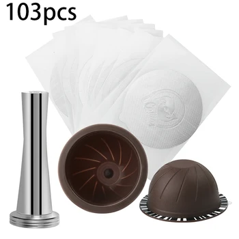 

Capsule Cups Aluminum Foil For Nespresso Vertuo Coffee Capsule Machine Disposable Cups Aluminum Foils